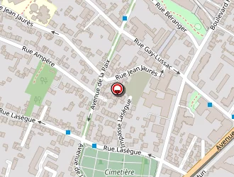 Carte de Saint Gregory à Châtillon