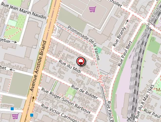 Carte de Carreau Stéphane à Cachan