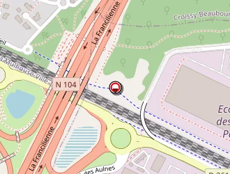 Carte de Eléphant Bleu à Roissy-en-brie