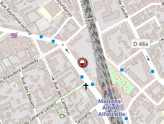 Carte de E.n.a à Alfortville