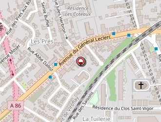 Carte de Caillaud Claude à Viroflay