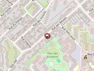 Carte de Pateron à Créteil