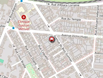 Carte de 3 Points Carrés à Saint-maur-des-fossés