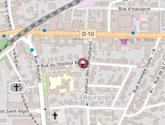 Carte de Marin Consultants à Viroflay