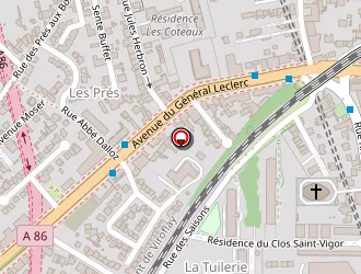 Carte de Le Dragon Royal à Viroflay