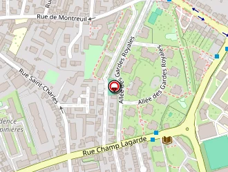 Carte de Grais Bernard à Versailles