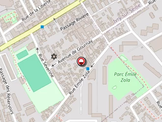 Carte de Franprix à Villejuif