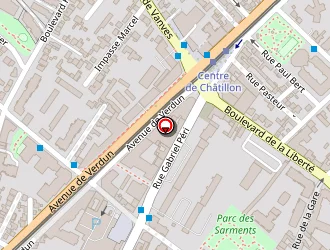 Carte de Audionova à Châtillon