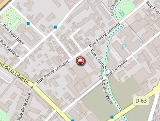 Carte de Secours Catholique à Châtillon