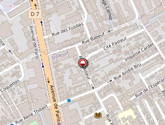 Carte de Studio 7 à Villejuif