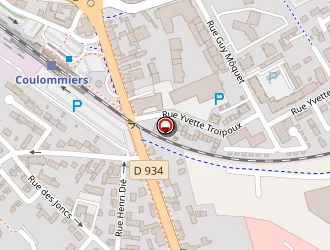 Carte de Zimmer Thierry à Coulommiers