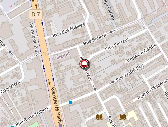 Carte de Louvion Benoît à Villejuif