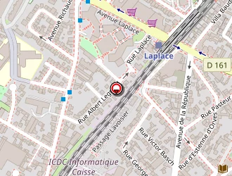 Carte de La Poste à Arcueil