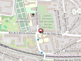 Carte de Chaperon Hubert à Versailles