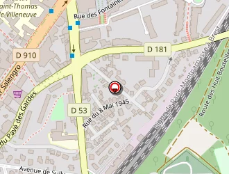 Carte de Zambaux à Chaville