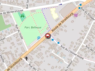 Carte de Westermann Romain à Haguenau