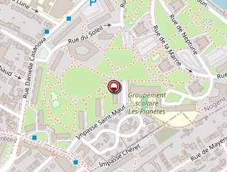 Carte de Carrefour City à Créteil