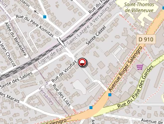 Carte de Coteco à Viroflay