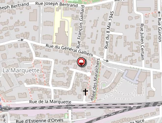 Carte de Institut Paradiso à Nice