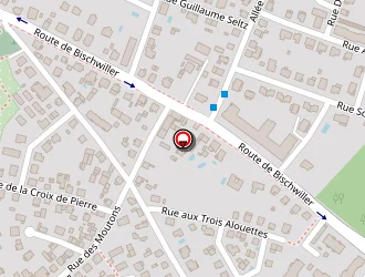 Carte de Gerard Régis à Haguenau