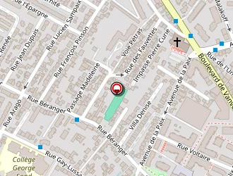 Carte de Fouvry Catherine à Châtillon