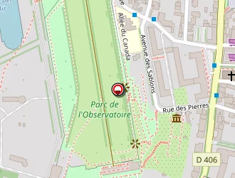 Carte de Espace Couture à Meudon