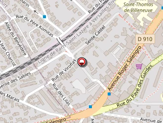 Carte de Bmh Multiservices à Chaville