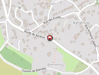 Carte de Golf Hôtel à Pleumeur-bodou