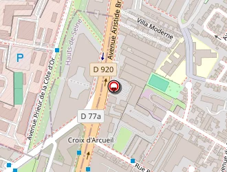 Carte de Arcueil Pieces Auto à Arcueil