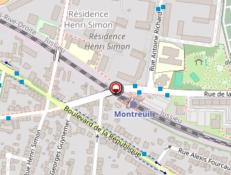 Carte de Relay Versailles Chantiers Sncf à Versailles