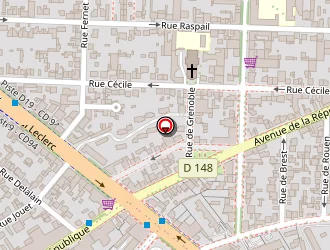 Carte de Auto Ecole Corbilly à Maisons-alfort