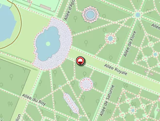 Carte de Angelina à Versailles