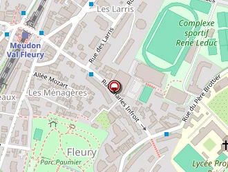 Carte de Centres De Loisirs à Meudon
