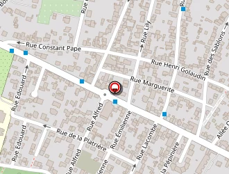 Carte de Jean Louis Cussac à Clamart