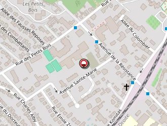 Carte de Casino Drive à Chaville