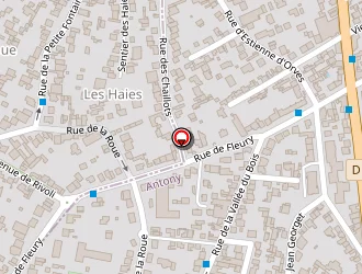 Carte de Mativox à Clamart