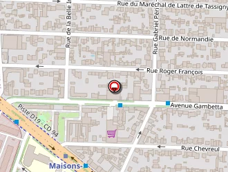 Carte de Agentys Maisons Alfort Cok Immo Adhérent à Maisons-alfort