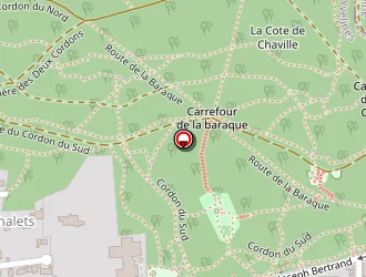 Carte de Commledge à Viroflay