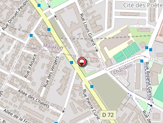 Carte de La Boite Creative à Châtillon