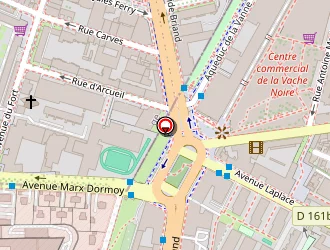 Carte de Boutique Sfr à Arcueil