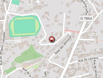 Carte de Ponant Surf School à Perros-guirec