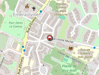 Carte de Influenty à Émerainville