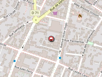 Carte de Pons Richard à Paris