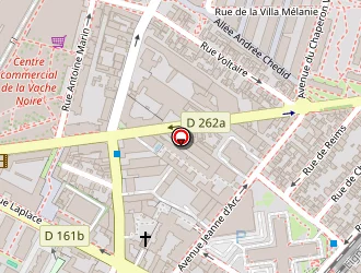 Carte de Franprix à Arcueil