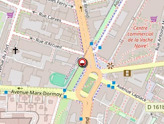 Carte de Panloup Gnima à Arcueil