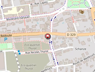 Carte de Cap Tif à Haguenau