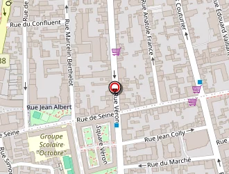 Carte de Nadege Tissus à Alfortville