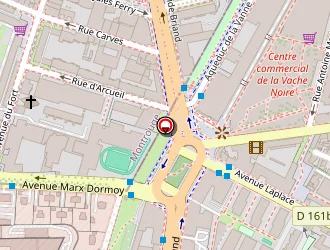 Carte de Natour Rim à Arcueil