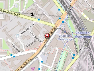 Carte de Chaminadas Alexandre à Châtillon