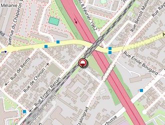 Carte de Giga Services à Arcueil